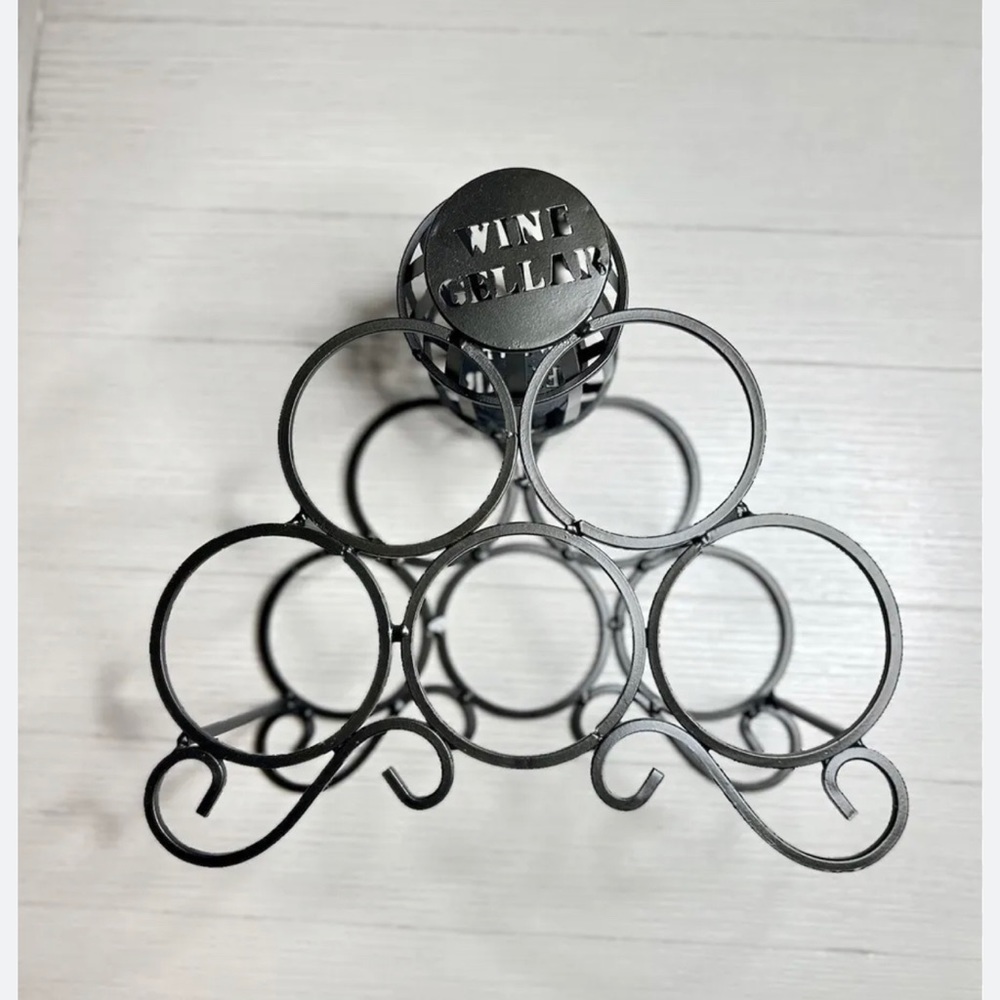 Wine Cellar Tabletop Wine Rack Holder  Wine Bottle Storage for Corks